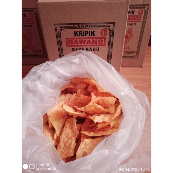 keripik bawang cap bunga