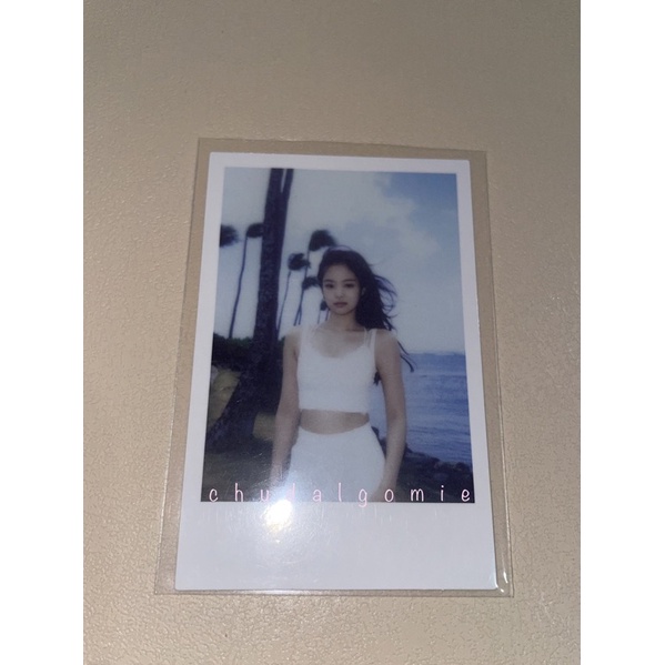 Blackpink Jennie Polaroid Sumdi Summer Diary Hawaii Photocard