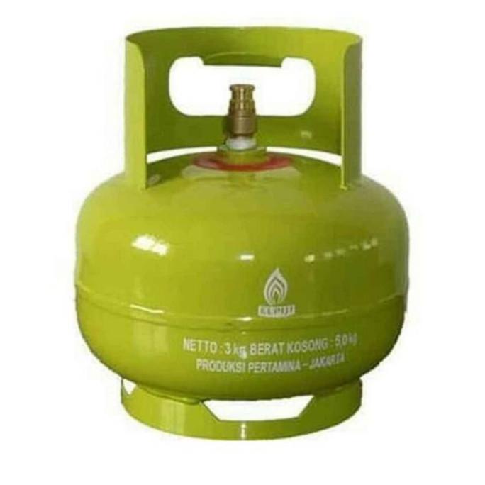 tabung gas 3 kg plus isi ( hanya via GOJEK)