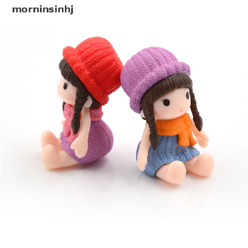 Mornin 1PC Miniatur Anak Perempuan Untuk Dekorasi Taman Minifairy Gardenkerajinan Diy