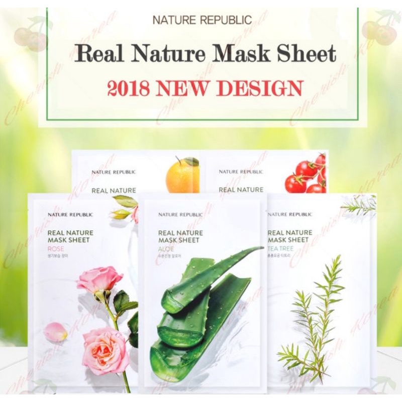 NATURE REPUBLIC REAL NATURE MASK SHEET