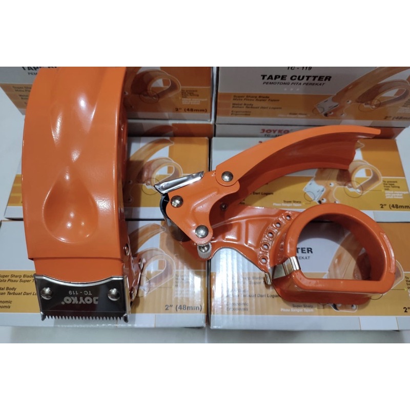 

Dispenser Tape Jumbo Joyko Besi / Tape Cutter Besi Jumbo / Pemotong Lakban Jumbo Besi