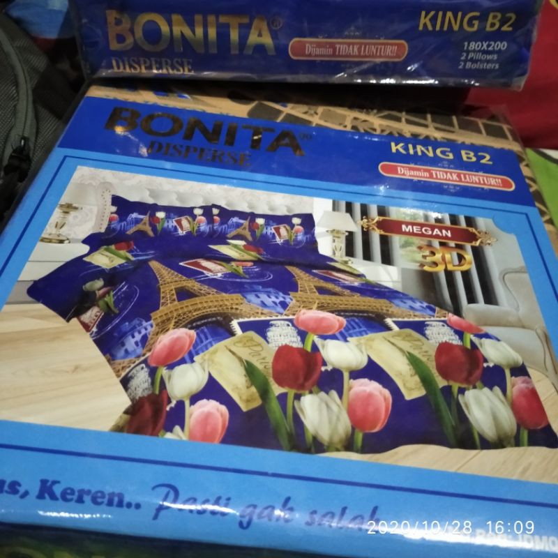 sprei bonita 3d/sprei karakter megan