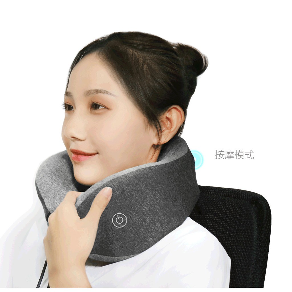 Mijia LF Neck Massager Pillow Bantal Leher Pijat Travel Pesawat