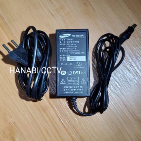 Adaptor 5A 12V Samsung Slim Korea Original