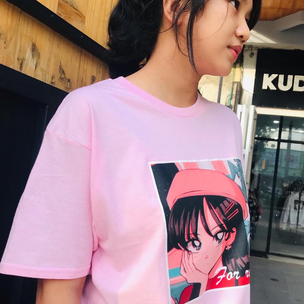 Tshirt 90's Anime Girl Unisex