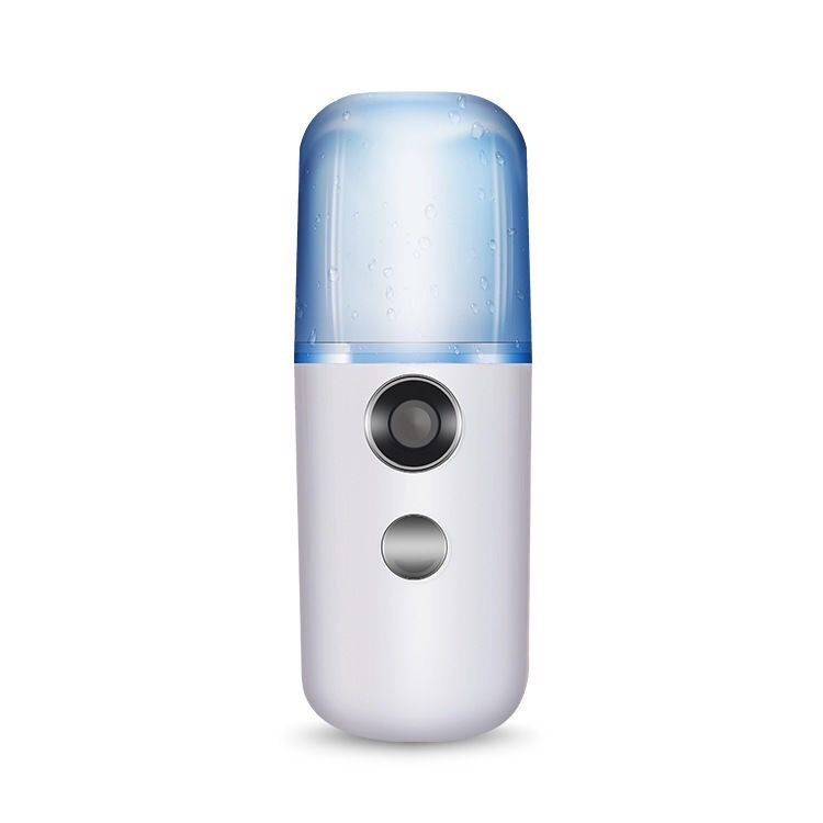 Nano Spray Facial Steamer Perawatan Wajah Nano Spray Semprotan Sanitasi Mini Portable USB Sprayer 30ML (Menambahkan Air / Alkohol)