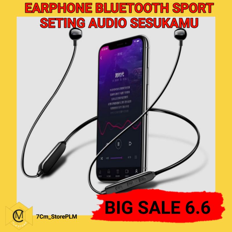 Wireless Headset Bluetooth  (Standar)