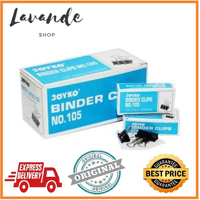 

BINDER CLIP 105 JOYKO MURAH