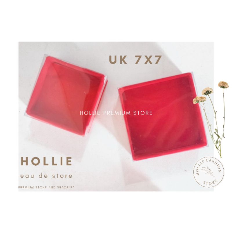 12 Pcs Box mika Bludru Aksesoris kotak Perhiasan Gelang Emas Bangle