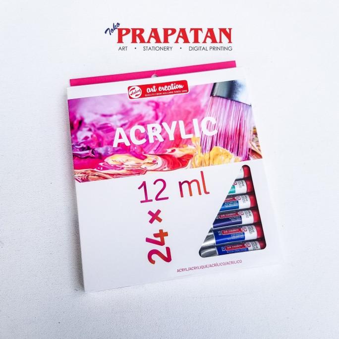 

Talens Acrylic Paint set 24x12ml / Cat Akrilik Talens ---READY---
