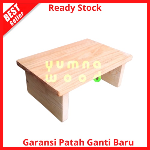 Dingklik Kayu Jati Belanda / Dingklik Jongkok / Dingklik Jati Belanda / Bangku Kursi Kayu Jongkok Je