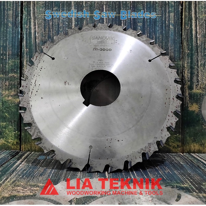 12"x28T Mata Gergaji Kayu (Circular Saw Blade) | Sandvik (Reject)