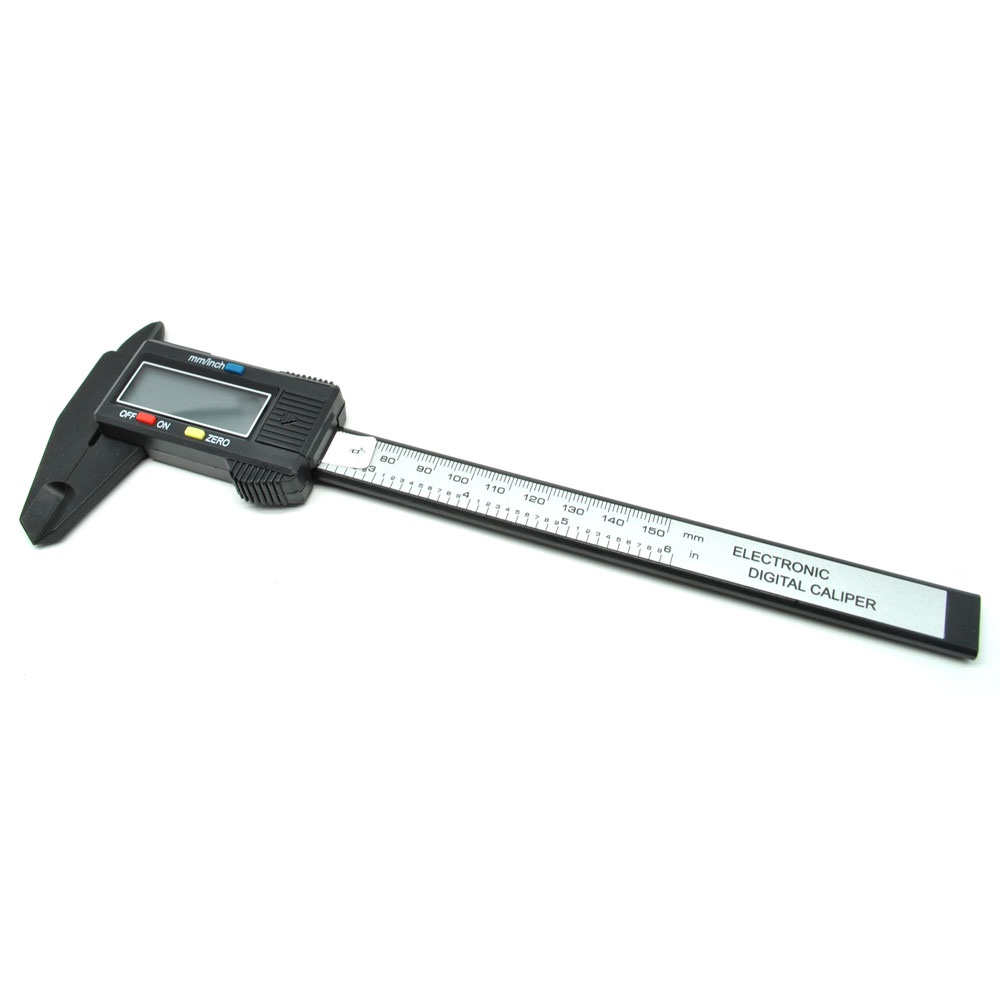 Taffware Jangka Sorong Digital Vernier Caliper with LCD Screen - JIGO-150 - Black