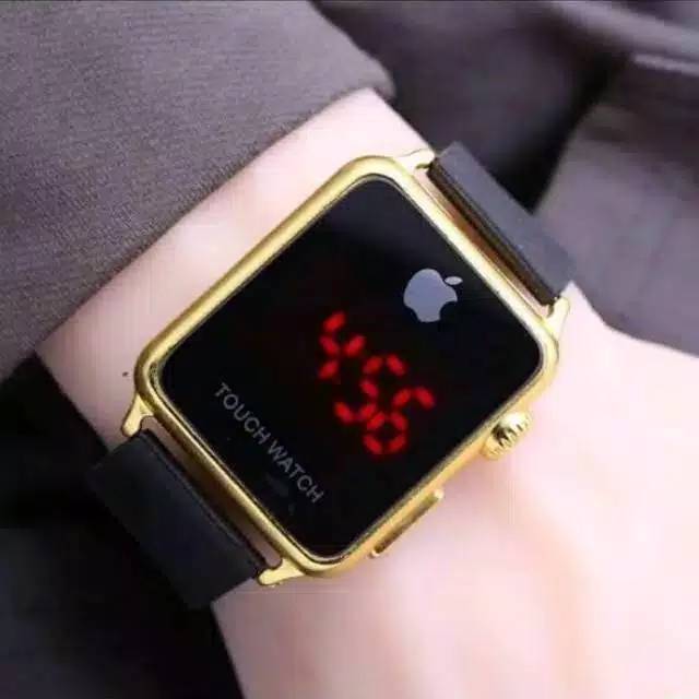 Jam Tangan Pria Touch Screen Watch (Strap Rubber Dikirim Dari Jakarta)