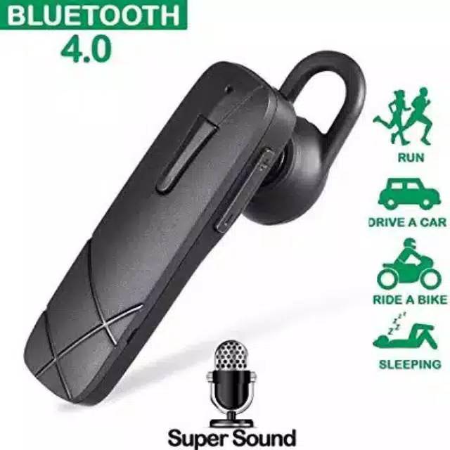 Headset Bluetooth Universal Wireless Support Semua Handphone