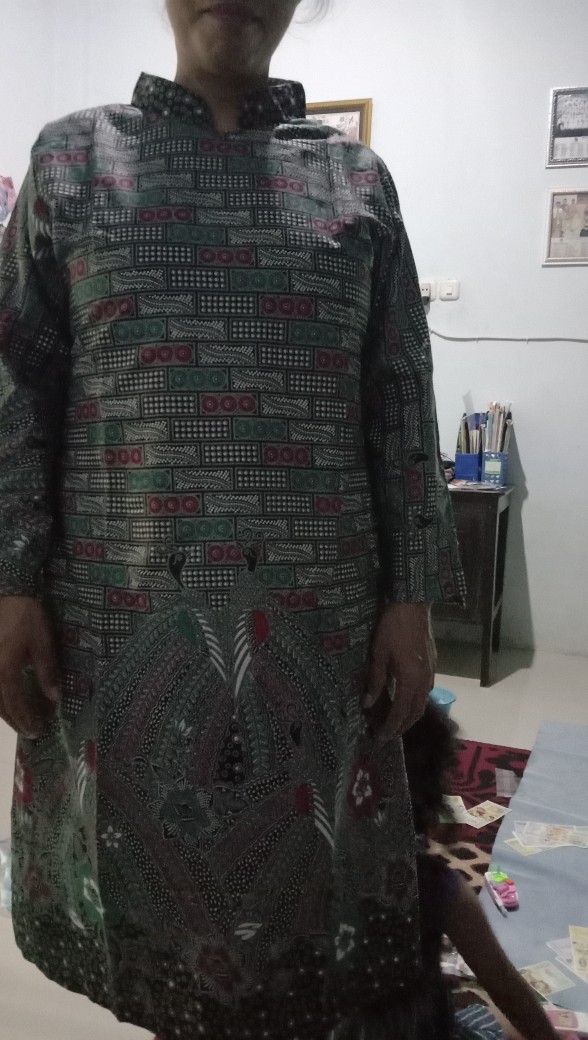 Batik Tunik Shibori Jumputan Terbaru Size S-3l / Hrb026 Yelbor