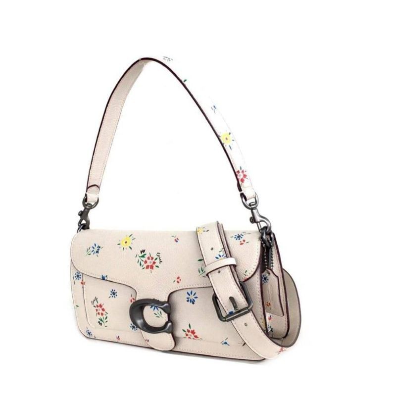 coach tas floral tas bunga wanita handbag tabby