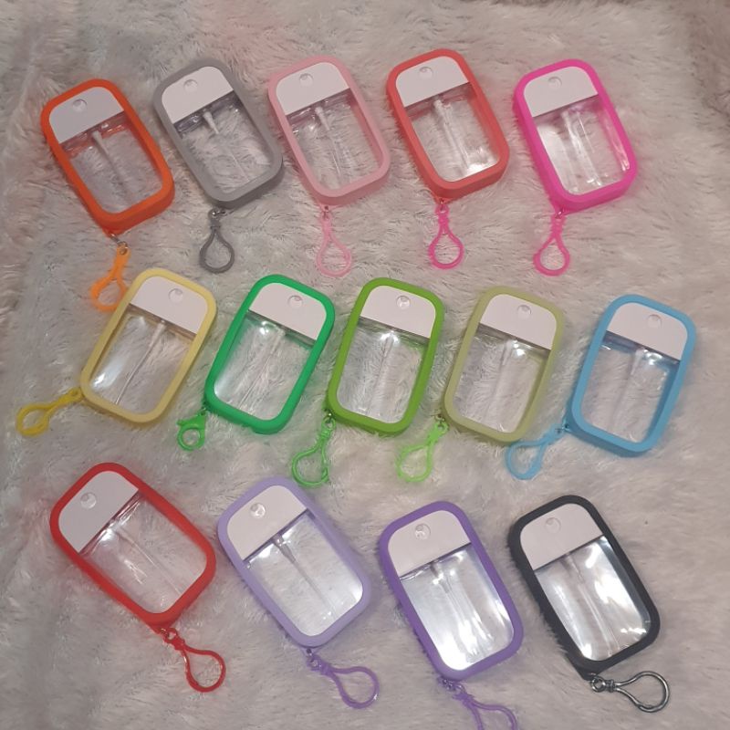 botol spray pocket gen.2 (botol+silikon+pengait+isi40ml)