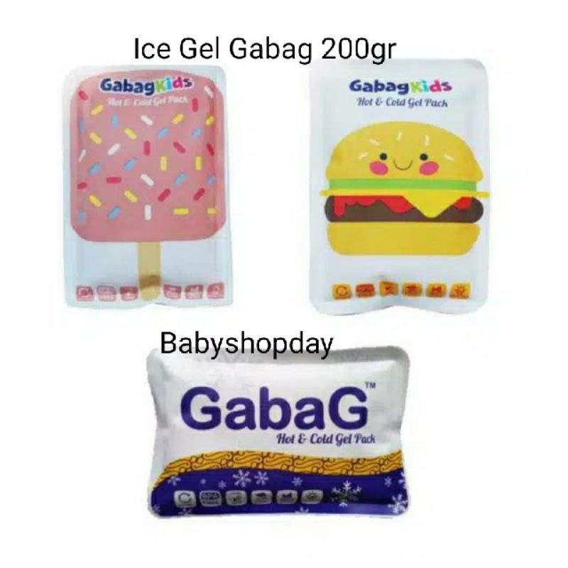 Gabag Ice Gel, Gabag Hot Ice Gel 200g 500g Gel Pendingin ASI