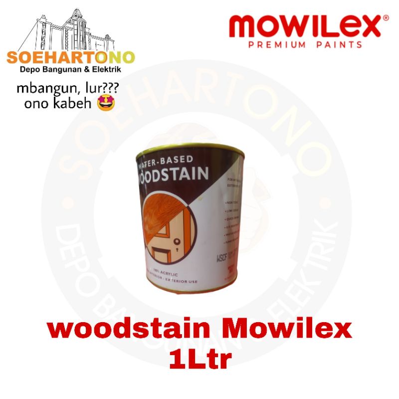 Mowilex Woodstain Clear Finish 1liter