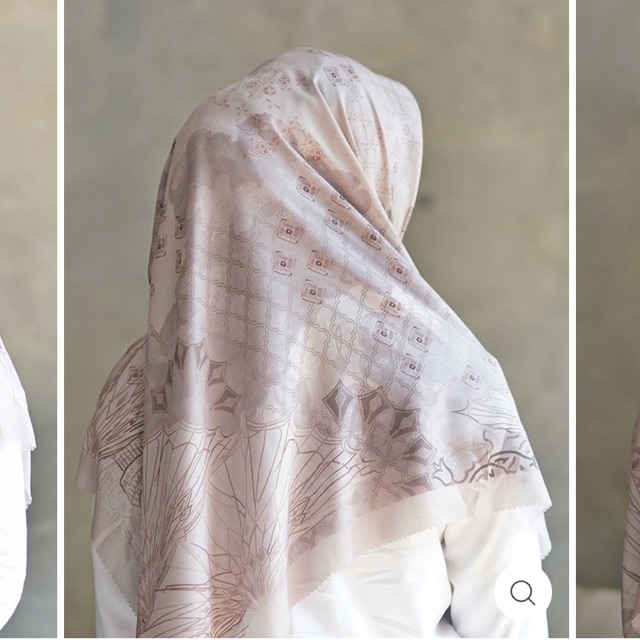 Ready buttonscarves  medina size XL (syari'i)