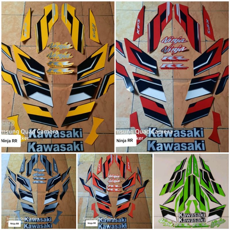 striping sticker kawasaki New Ninja RR 150 2015