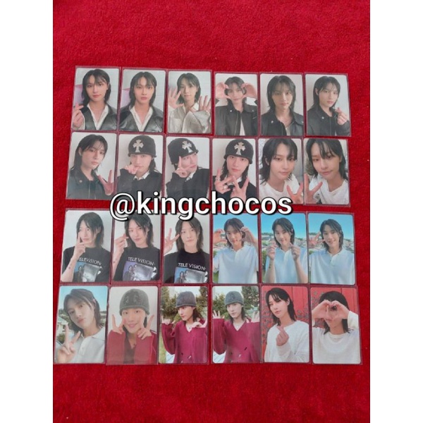 [READY STOCK] Official Photocard Woodz 3rd Mini Album : OLL PC