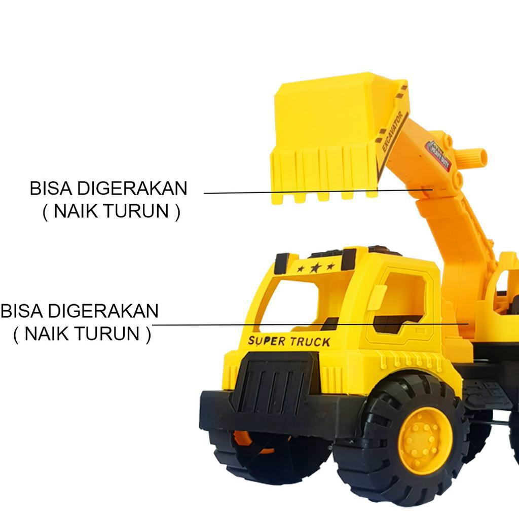 Mainan Anak Truk Keruk Pasir/ Truck Construction Bego Toys AK88 JSP