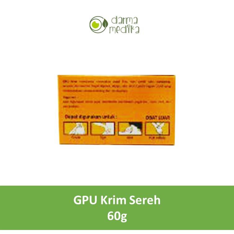 GPU Krim 60 gram Minyak Sereh