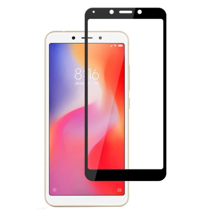 TEMPERED GLASS 5D FULL COVER XIAOMI REDMI 6 / 6A