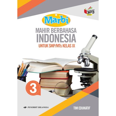 Jual Buku Mahir Berbahasa Indonesia SMP Kelas 9 Penerbit ERLANGGA ...