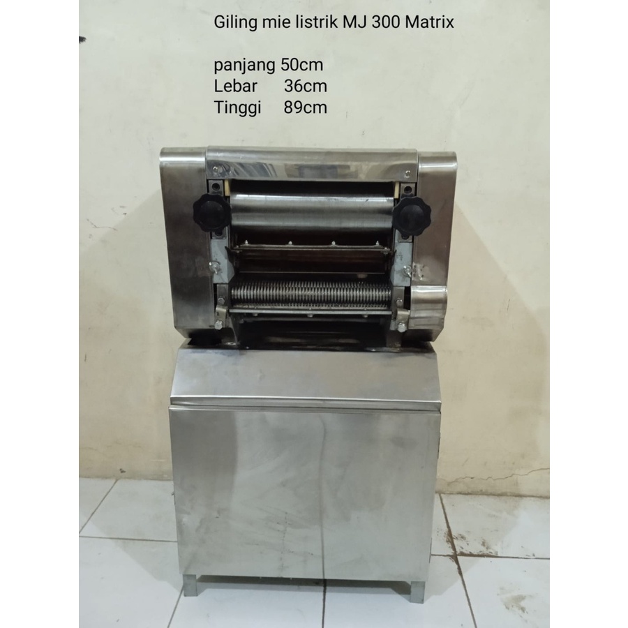 MATRIX Mesin Gilingan Mie Listrik Giling Mie Noodle Maker MJ300 MJ-300