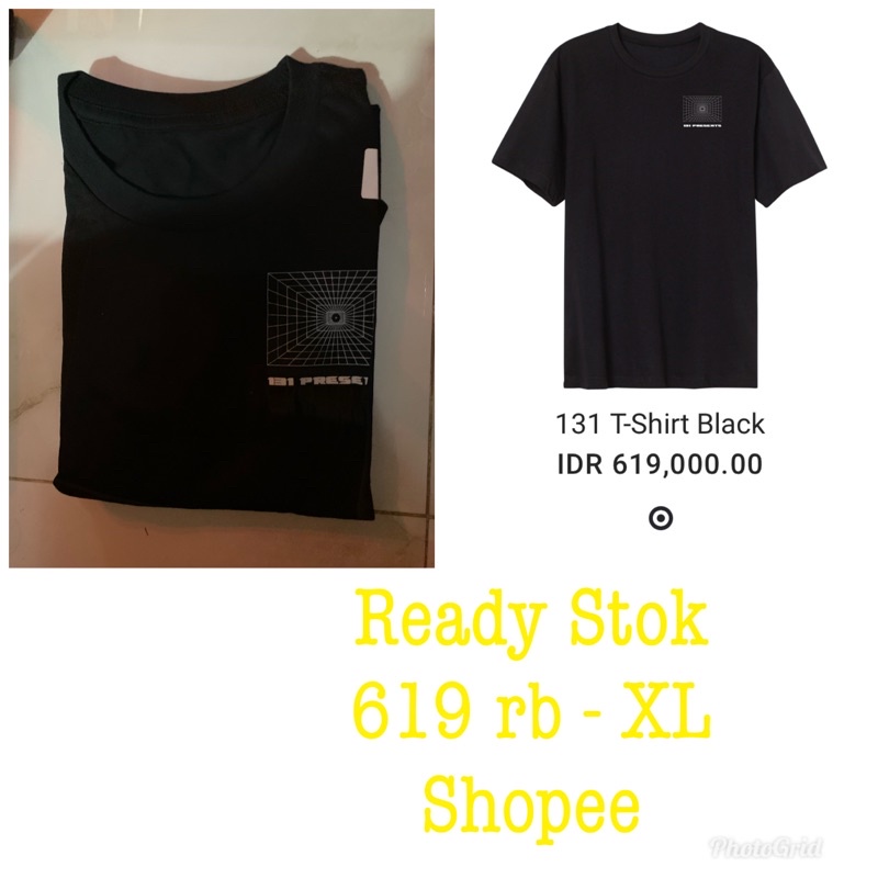 tshirt merch 131live concert hanbin pelunasan