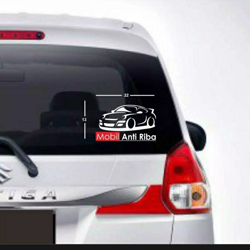 stiker Cutting Mobil Anti Riba. stiker Anti Riba