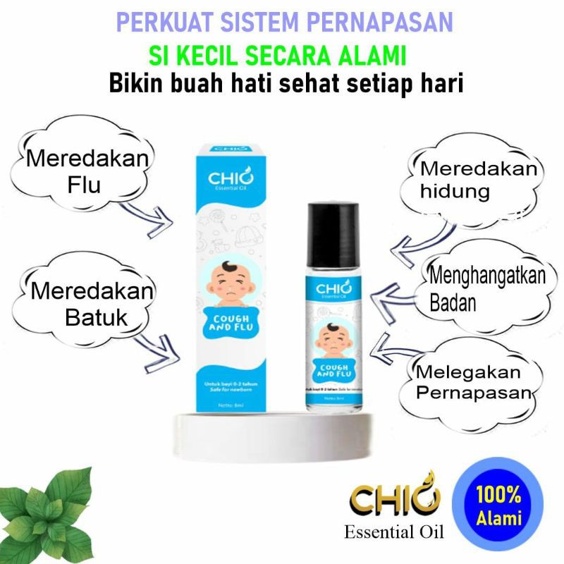 Minyak Aromaterapi / aromatherapy Essential Oil Chio Bayi 0-2 Tahun