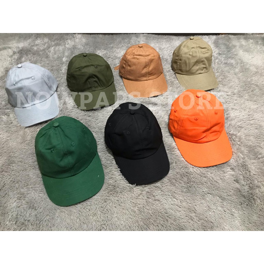 TOPI CAP BASEBALL POLOS DARKGREEN MATERIAL CANVAS POLOSAN CLOTHING BRAND