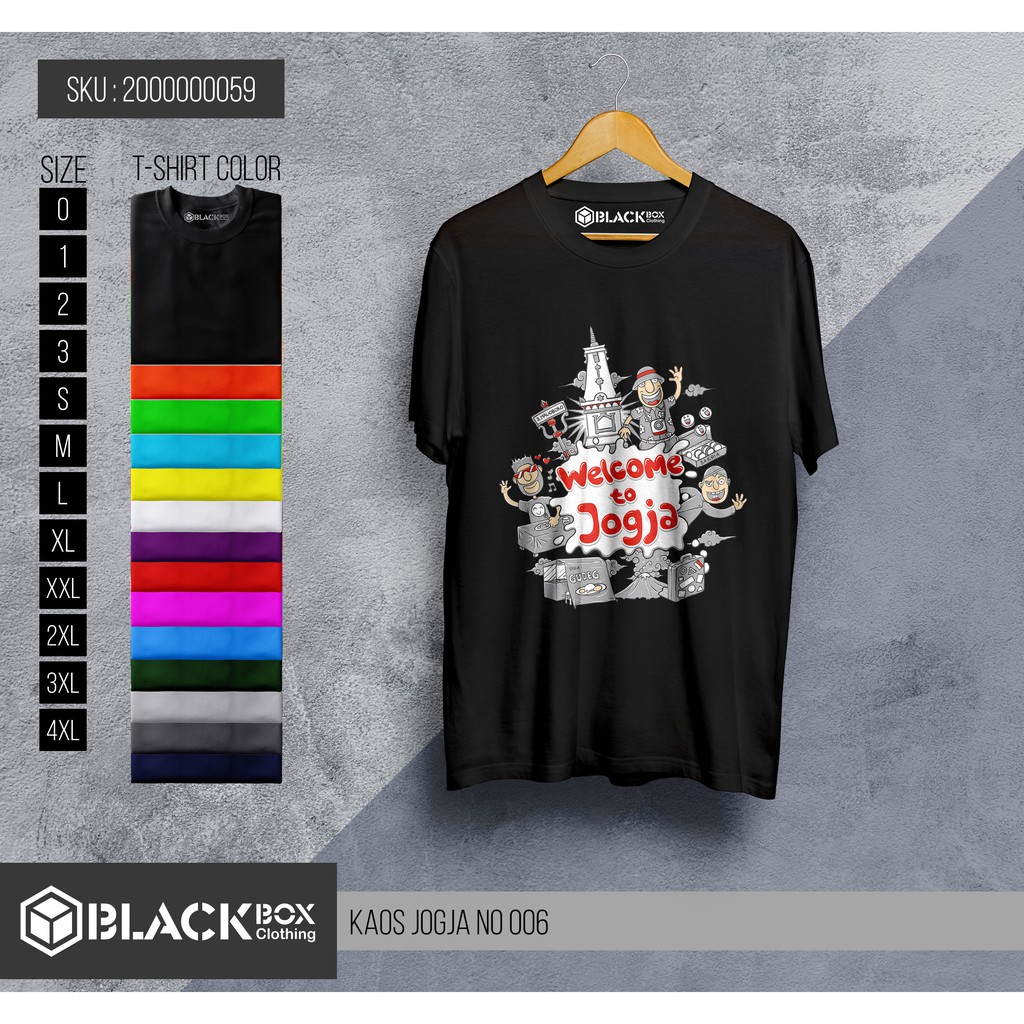 Kaos Jogja - Kaos Jogja Motif - Kaos Baju Pakaian Premium Quality