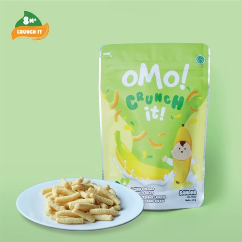 Omo Crunch It Snack Anak Usia 8 Bulan +