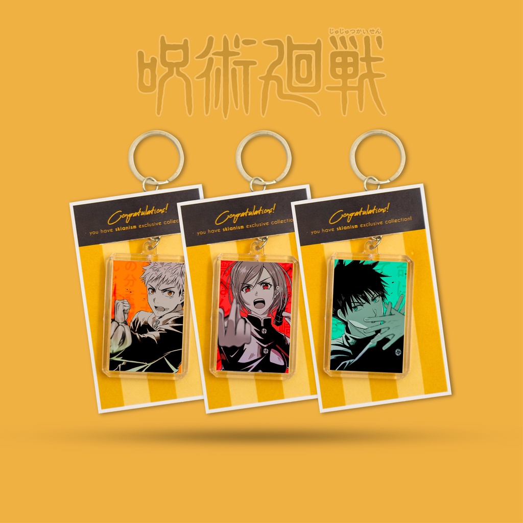 Keychain/Gantungan Kunci Anime Jujutsu Kaisen | Ganci Anime