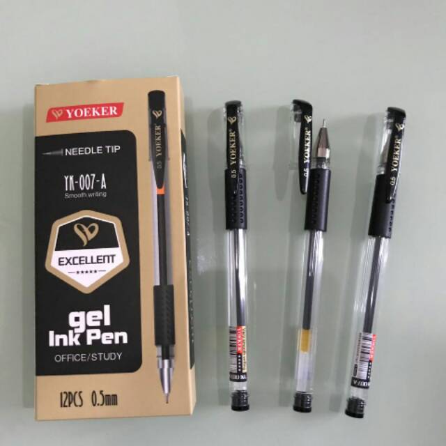 

Pulpen Tinta Gel Yoeker / Gel Ink Pen Yoeker