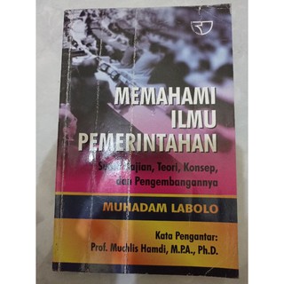 Jual Memahami Ilmu Pemerintahan : Suatu Kajian, Teori, Konsep, Dan ...