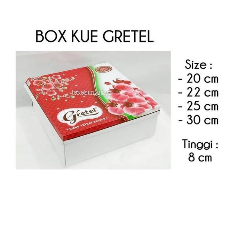 

KOTAK KUE GRETEL TPS 25