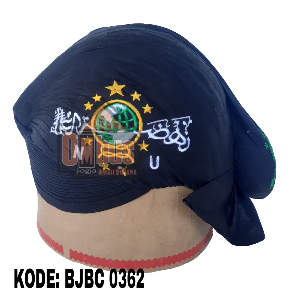 BLANGKON JOGJA BATIK CAP||KODE: BJBC 0362||MOTIF BORDIR NU||JAVA OMBUS||