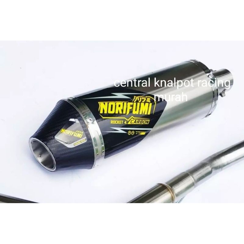 KNALPOT NORIFUMI ROCKET4 CRF DTRACKER KLX SILINCER ONLY. KNALPOT NORIFUMI ROCKET4 CRF DTRACKER KLX