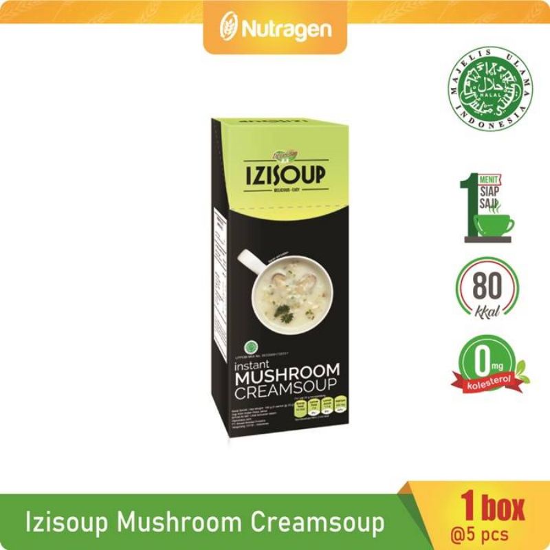 

NUTRAGEN IZISOUP Instant Mushroom Cream