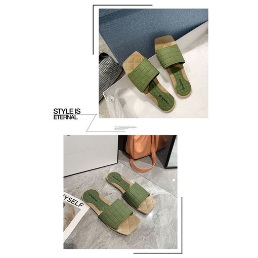 sandal slop tawana anyyam/sandal wanita import-1