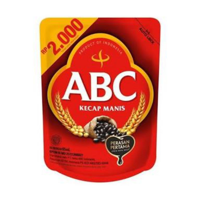 

KECAP MANIS ABC 65 ML KEMASAN POUCH / BINGKISAN HADIAH MURAH