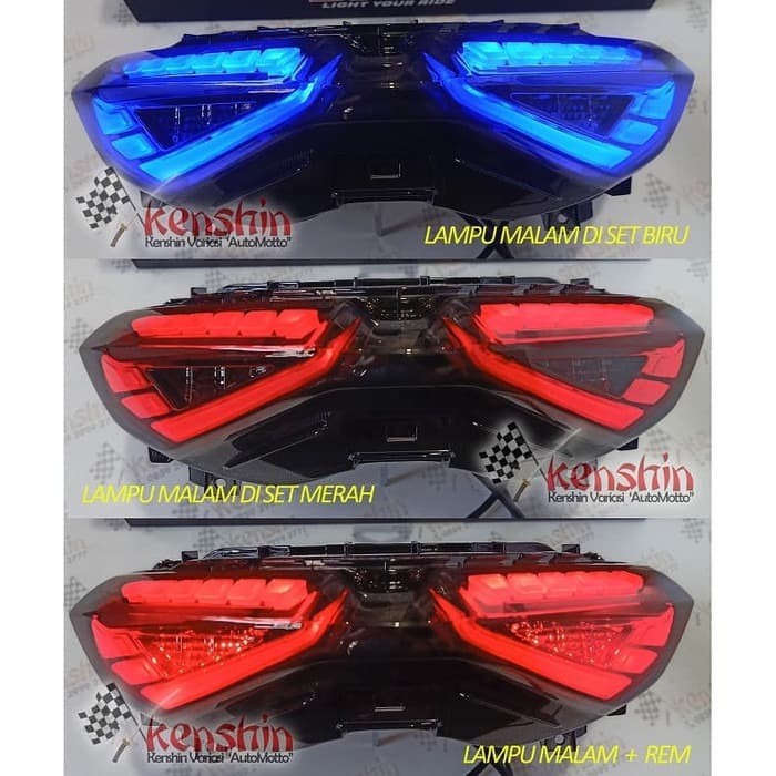 Stoplamp Sen Running nmax Lampu Stop 3 IN 1 SEIN JPA NEW NMAX 2020