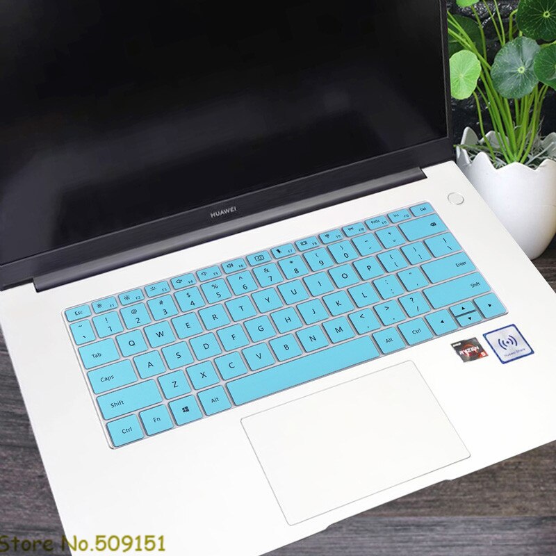 Washable Silicone Keyboard Cover Protector Skin Mate Book D14 2020 For HUAWEI MateBook D 14 2020 ( R5 3500U/8GB/512GB/ Linux )